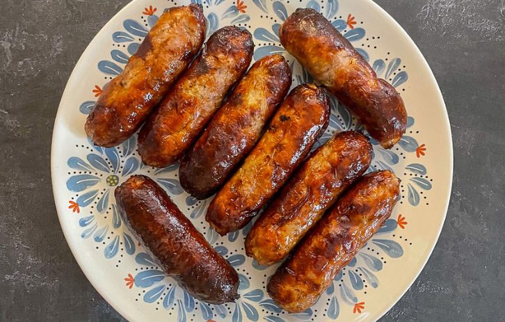 Air Fryer Frozen Sausages