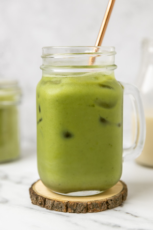 Iced Matcha Green Tea Latte