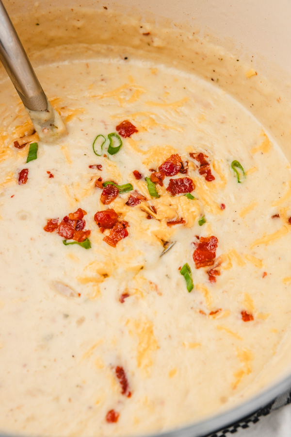 Leftover Mashed Potato Soup